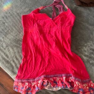 Derek Heart Red and Pink Chemise